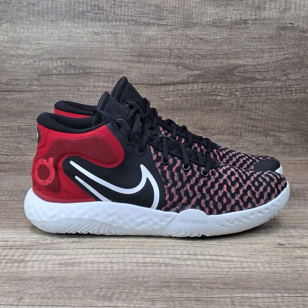 Nike KD Trey 5 VIII Bred Men's Size 11 Black Red Basketball Shoes CK2090-002